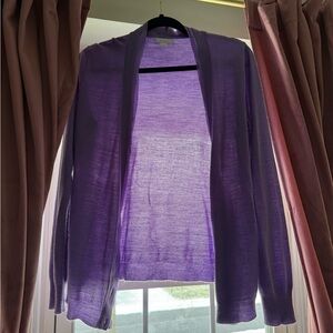 New York & Company Light Purple Women's Cardigan